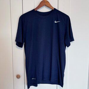 NIKE - Men's Dri Fit Training Shirt Bundle (Navy + Black) - Medium